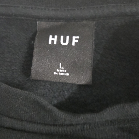 HUF Black Sweatshirt - Picture 7 of 7